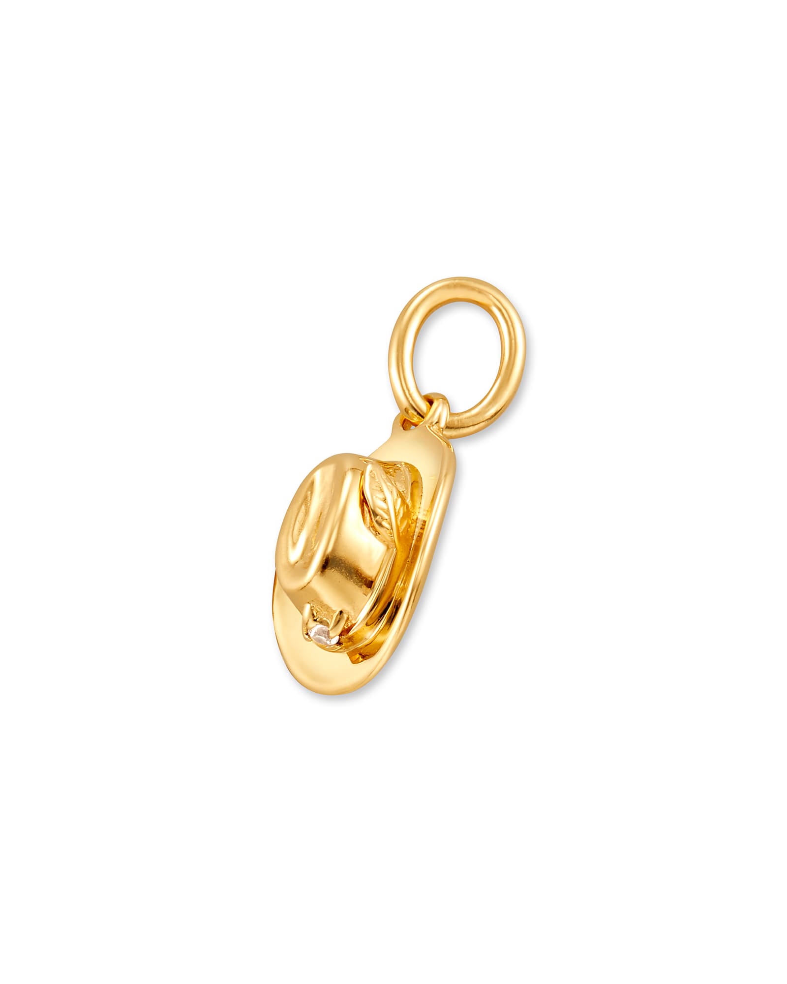 Cowboy Hat Charm in 18k Gold Vermeil